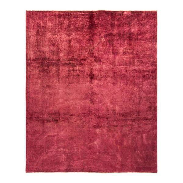 Solo Rugs Vibrance One-of-a-Kind Contemporary Pink 8 ft. 3 in. x 10 ft. 1 in. Oriental Area Rug