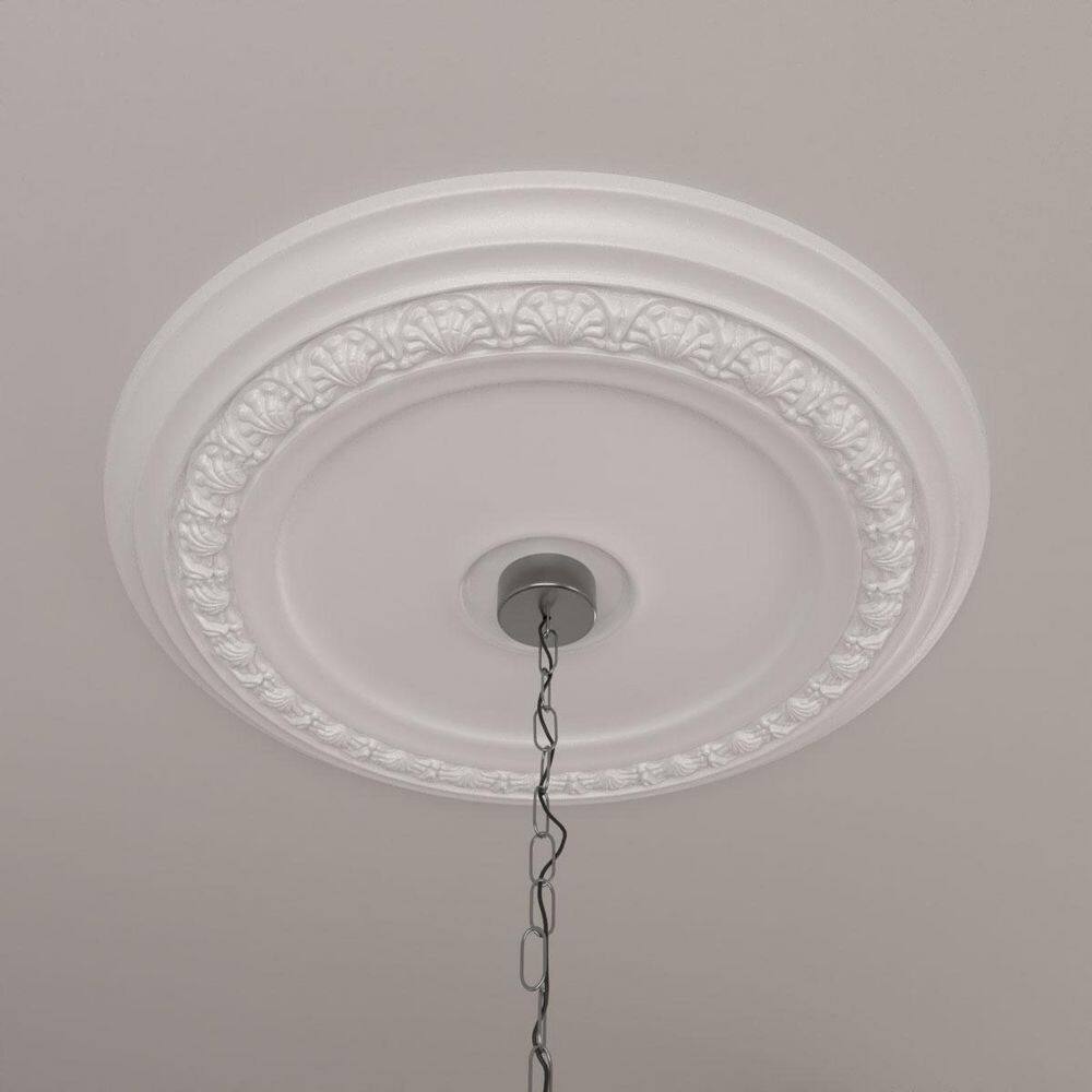 31-Inch Primed White Urethane Ceiling Medallion