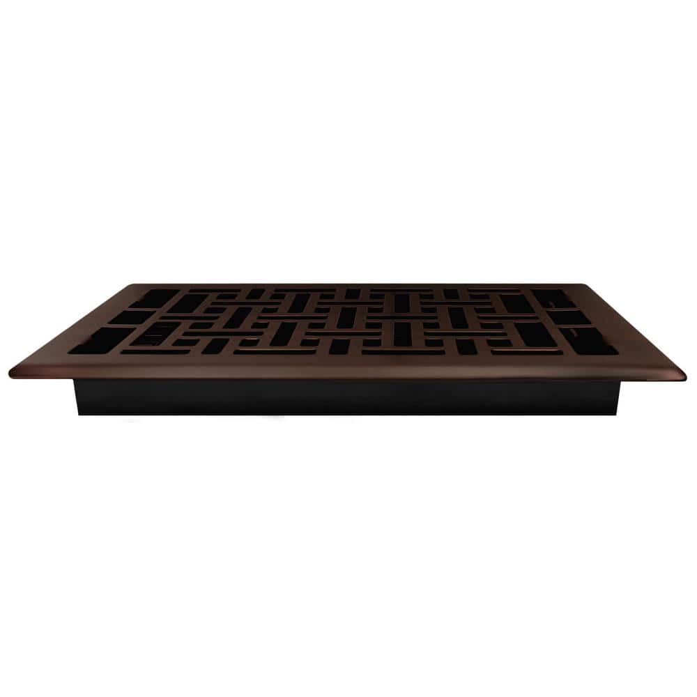Oriental Rubbed Bronze 6 x 10 Floor Register