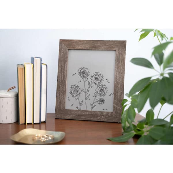 Victoria 12 in. W. x 24 in. Espresso Brown Picture Frame