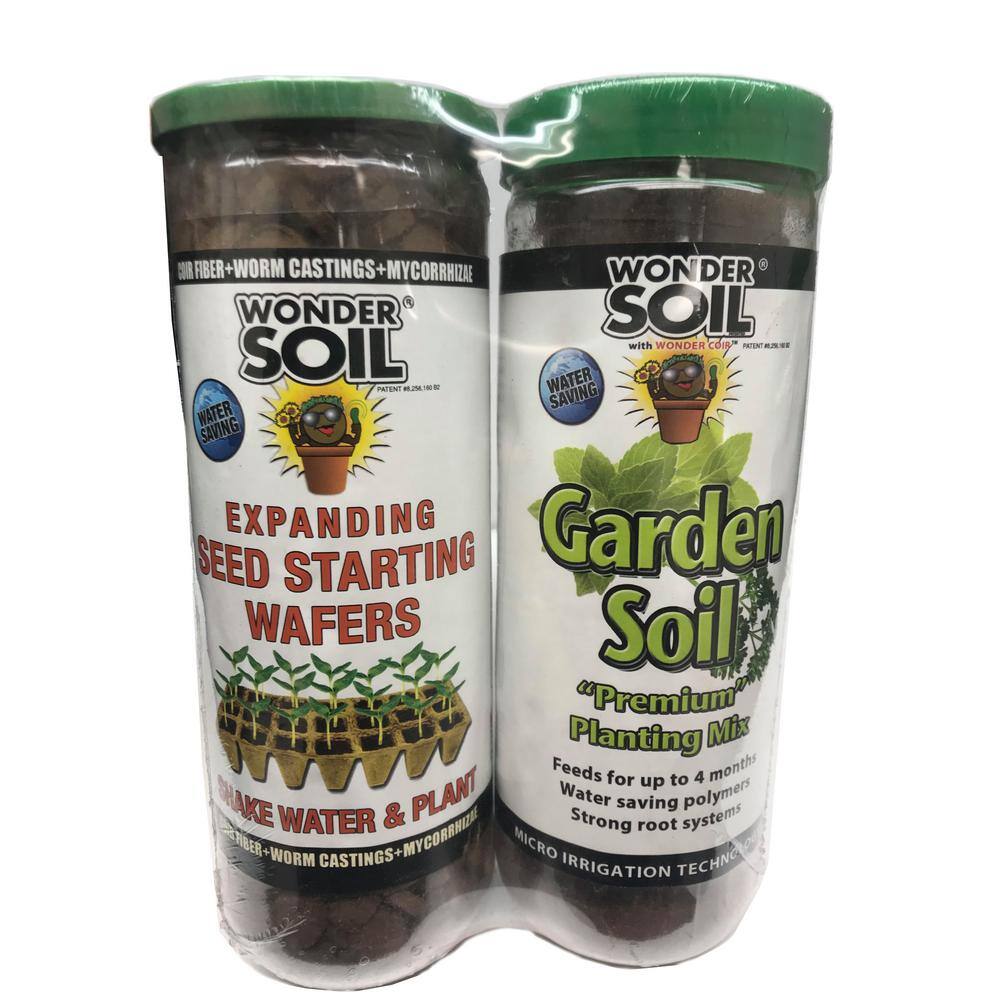 WONDER SOIL Premium Organic Expanding Coco Coir Seed Starting and