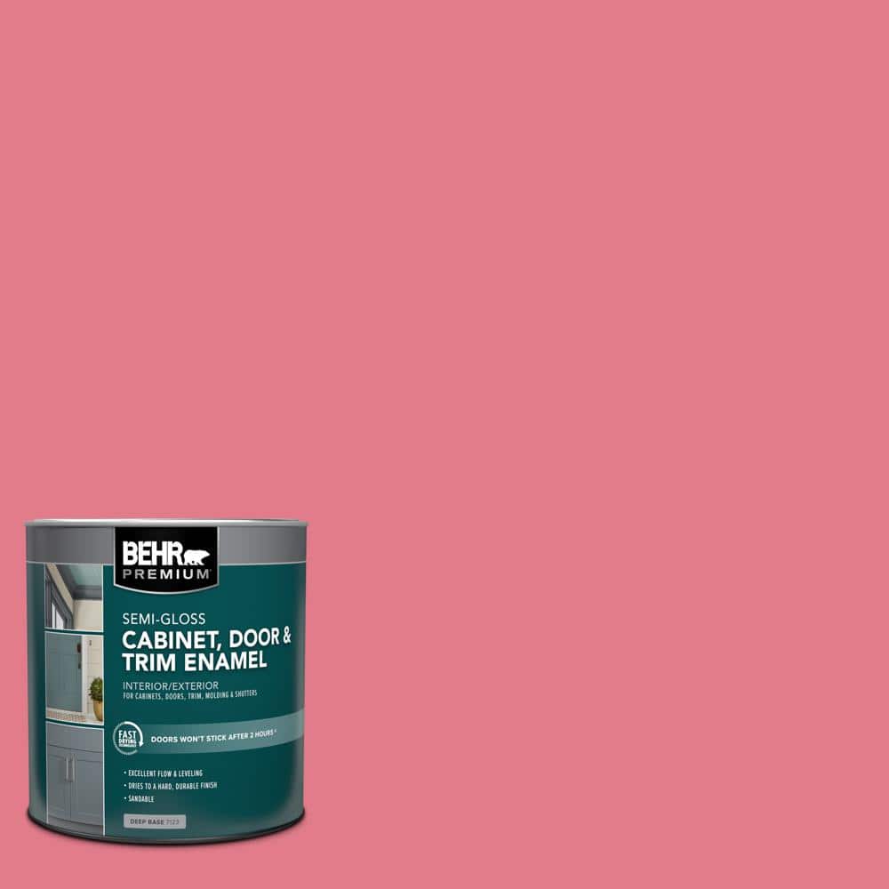 1 qt. #P150-4 Hot Gossip Semi-Gloss Enamel Interior/Exterior Cabinet, Door & Trim Paint price history on PriceWatchPro