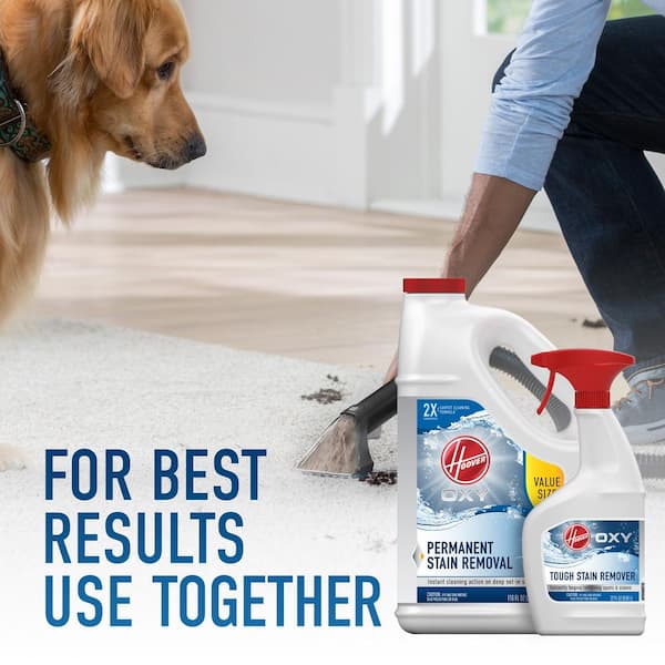 HOOVER 116 oz. Oxy Carpet Cleaner Solution & 22 oz. Oxy Stain Remover Pretreatment Spray