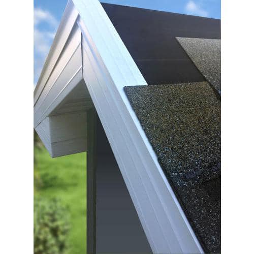 Metal Sales 2 in. x 10.5 ft. Steel J-Channel White Drip Edge Flashing  HD4227430 - The Home Depot