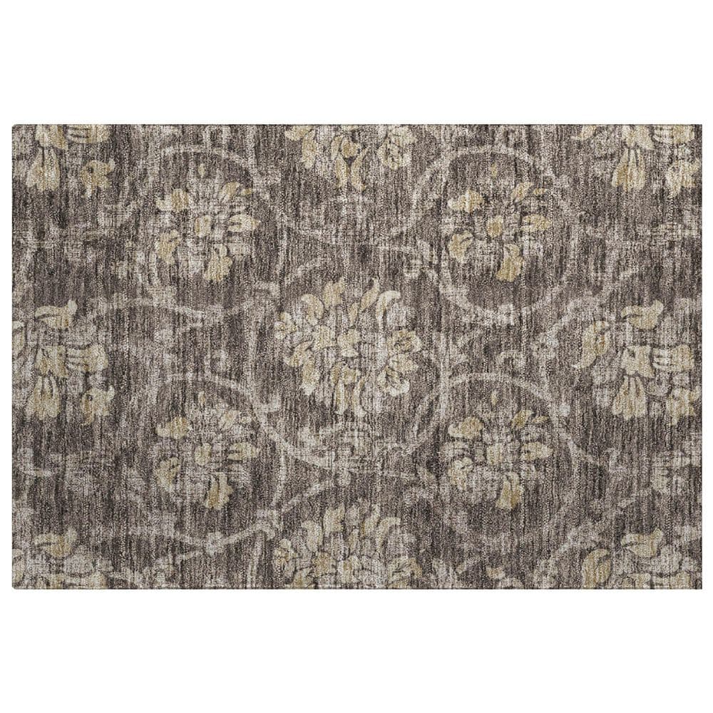 Dream Shag Premium Machine Washable Abstract ADS762 Brown 2 ft. x 3 ft. Accent Rug price history on PriceWatchPro