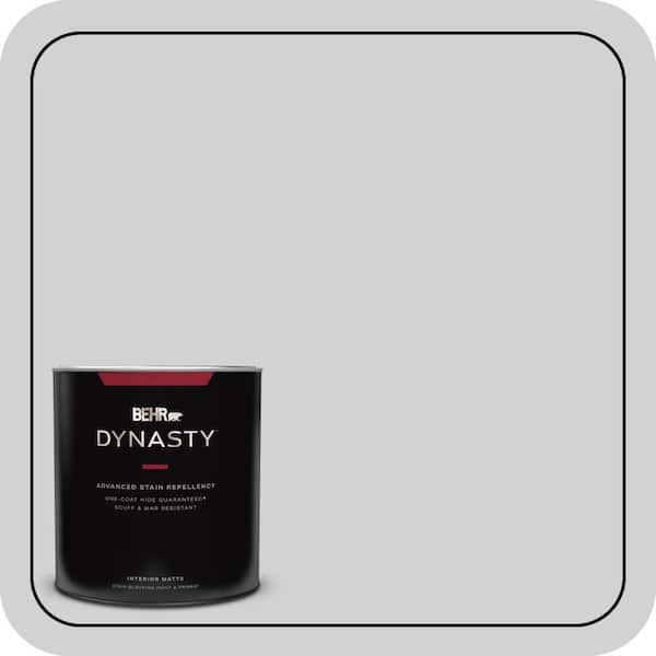 BEHR DYNASTY 1 qt. #PPU12-11 Salt Glaze Matte Interior Stain-Blocking Paint & Primer