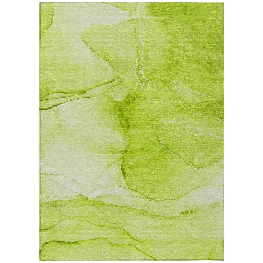 Green 8 ft. x 10 ft. Abstract Indoor / Outdoor Area Rug price history on PriceWatchPro