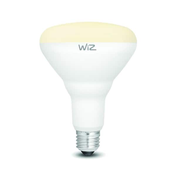 WiZ 72-Watt Equivalent BR30 Dimmable Wi-Fi Connected Smart LED Light Bulb Warm White