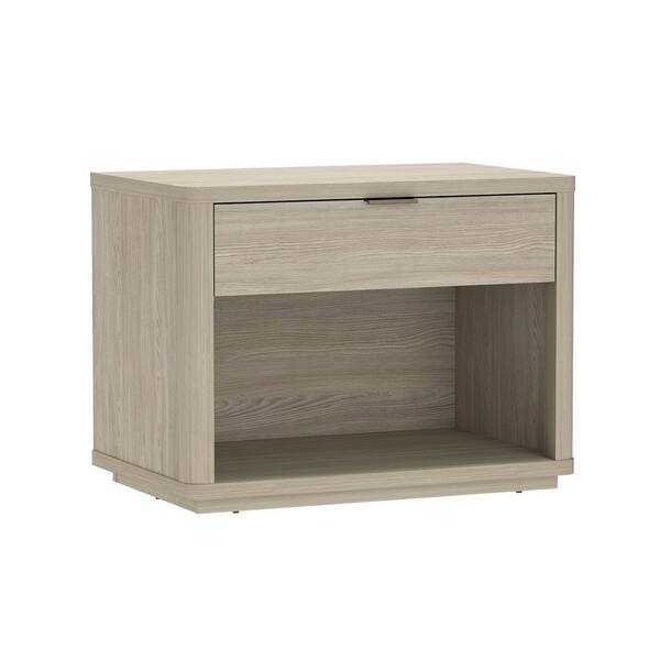 Manhattan Comfort Evelyn Modern Natural 1-Full Extension Drawer 32