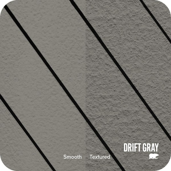 1 gal. #SC-137 Drift Gray Smooth Solid Color Exterior Wood and Concrete Coating