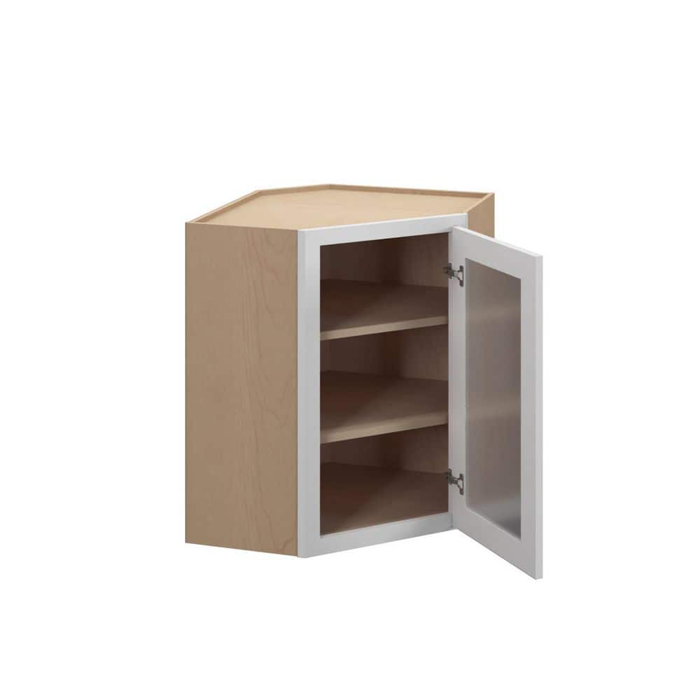 Brighton Raised 27 in. W x 36 in. H x 15 in. D in Painted White Plywood Ass