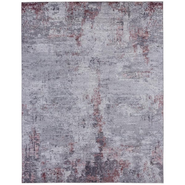 2 ft. x 3 ft. Zinc/Purple Area Rug