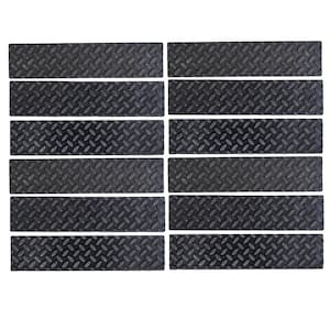 4 in. x 17 in. Adhesive Rubber Step Cover