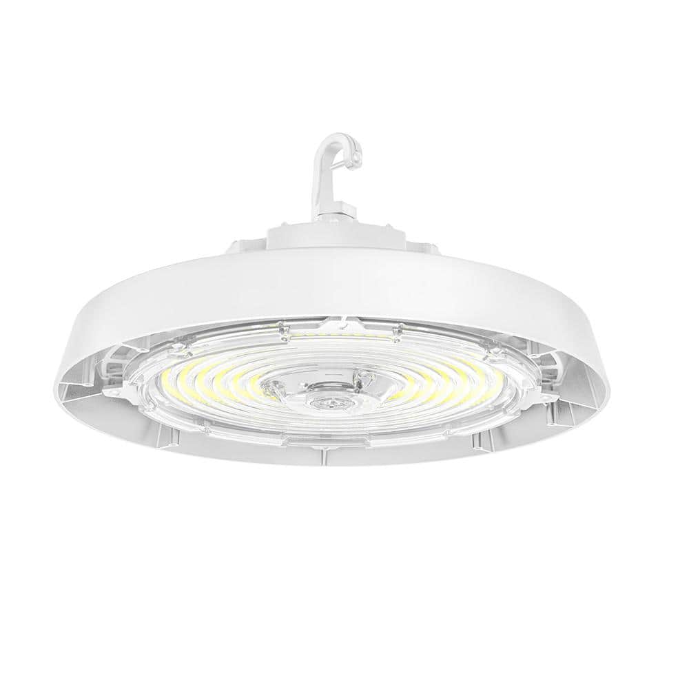 11 in. 400-Watt Equivalent LED White High Bay Light 22500LM 100W 120W 150W 3000K 4000K 5000K 120-277V Dimmable price history on PriceWatchPro