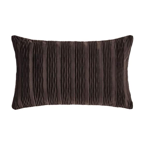 Unbranded Toulhouse Wave Mink Polyester Lumbar Decorative Throw Pillow Cover 14 x 40 in.