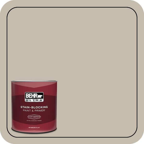 BEHR ULTRA 1 qt. Home Decorators Collection #HDC-NT-16G Aspen Branch Extra Durable Flat Interior Paint & Primer