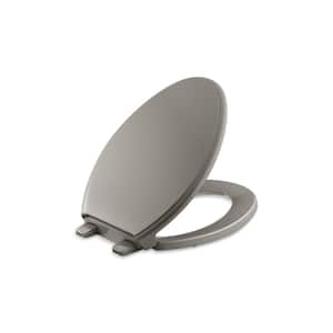 Glenbury Elongated Closed Front Toilet Seat in Cashmere
