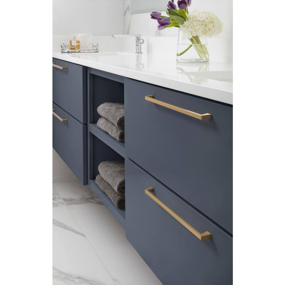 Champagne Bronze 13.5" Modern Cabinet Bar Pull