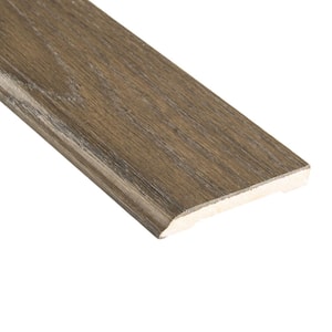 Fumed Umber Acacia 1/2 in. T x 3-1/2 in. W x 94 in. L Wall Base Molding