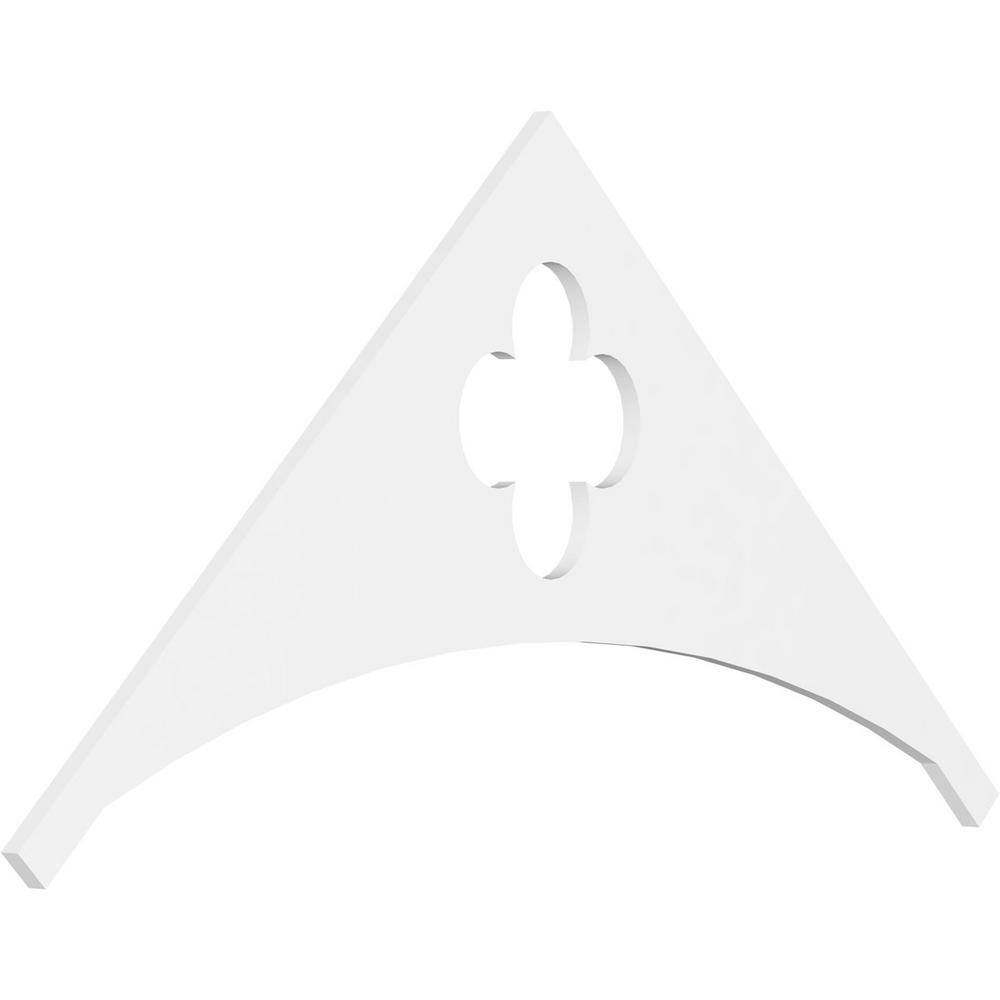 Pitch Turner 1 in. x 60 in. x 32.5 in. (12/12) Architectural Grade PVC Gable Pediment Moulding price history on PriceWatchPro