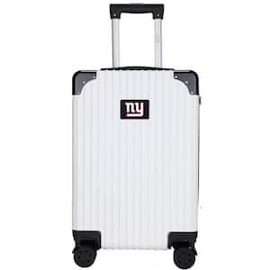 New York Giants premium 2-Toned 21" Carry-On Hardcase in White