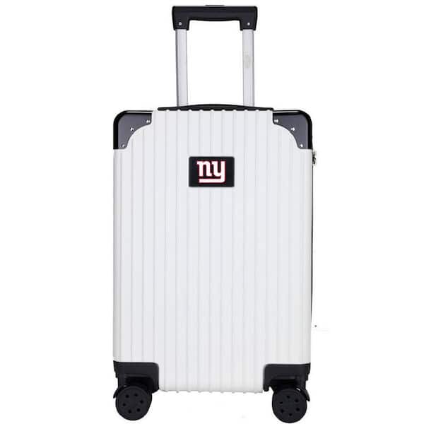 Mojo New York Giants premium 2-Toned 21" Carry-On Hardcase in White