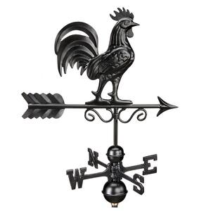 Good Directions Garden Pole For Weathervanes - 43" Black Steel Display Stand