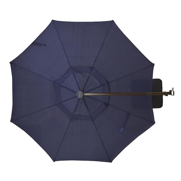 Umbrella sleeve navy combo top