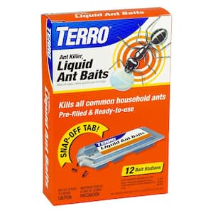 TERRO Liquid Ant Baits - 3 Pack with 18 Bait UK