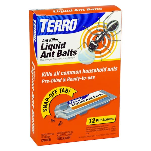 TERRO Indoor Liquid Ant Killer Baits (12-Count)