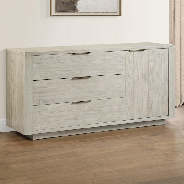 Garland Gray Wood 64 in. Sideboard Server