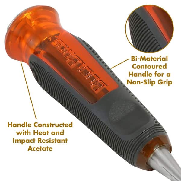 Buck Bros. Pro 1/4 in. (6MM) W Full Tang Wood Chisel 74811 - The