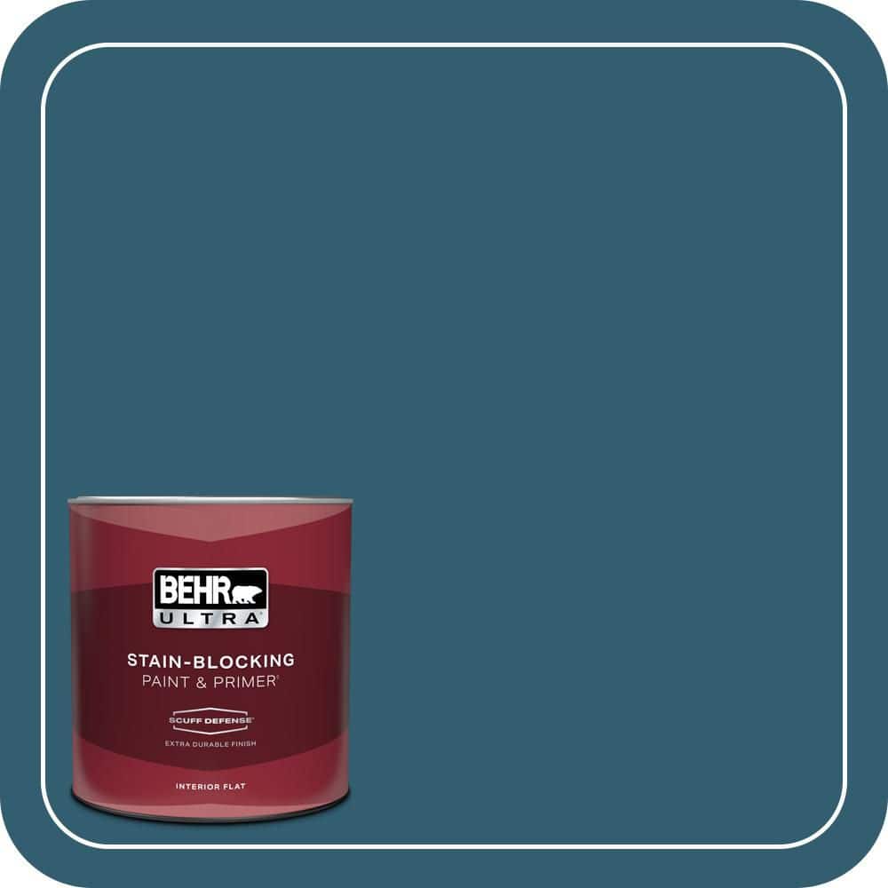 1 qt. #ECC-13-3 Flowing River Extra Durable Flat Interior Paint & Primer price history on PriceWatchPro