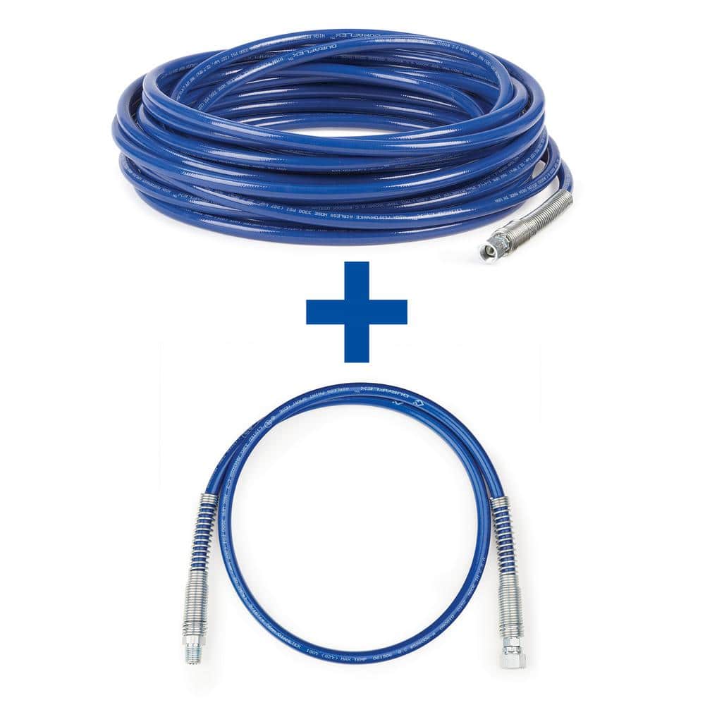 50 ft. x 1/4 in. Airless Hose with 4 ft. Whip Hose 18F001