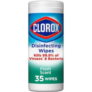 35-Count Fresh Scent Bleach Free Disinfecting Cleaning Wipes