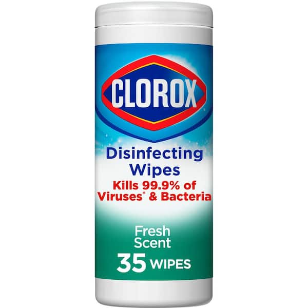 Clorox 35-Count Fresh Scent Bleach Free Disinfecting Cleaning Wipes