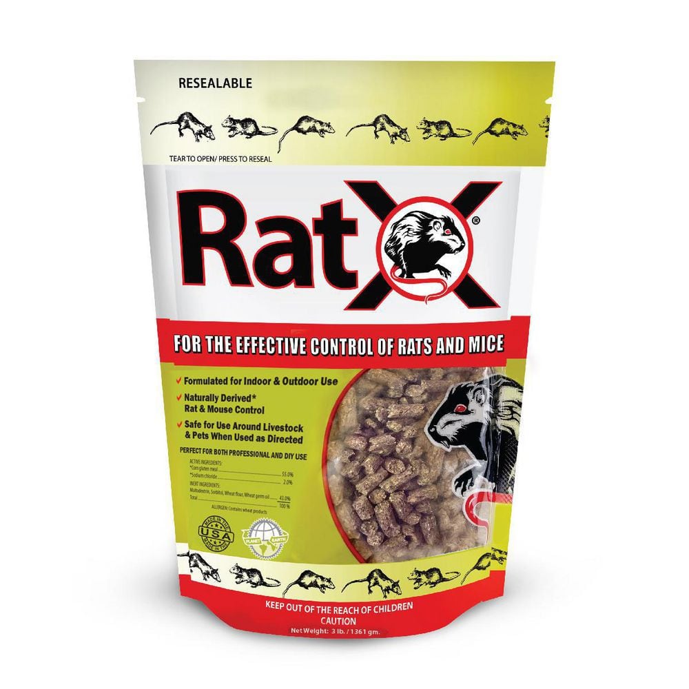 lbs. Control 4 Bait Pg | Home Depot PRODUCTS Rodent - Animal ECOCLEAR RatX Reviews for The 3