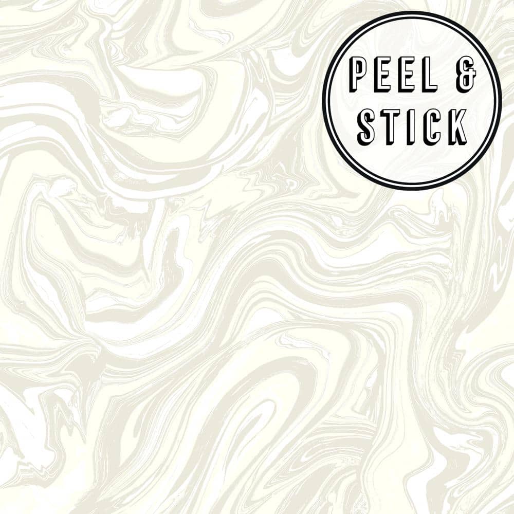 Transform Grey Marble Peel and Stick Wallpaper