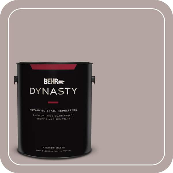 1 gal. Home Decorators Collection #HDC-NT-19 Lavender Suede One-Coat Hide Matte Interior Stain-Blocking Paint & Primer