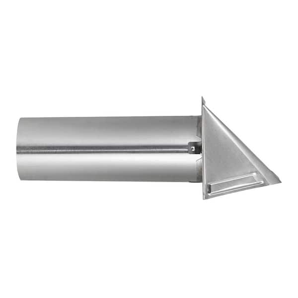Lambro 4 in. 26-Gauge Galvanized Steel Fresh Air Intake Vent