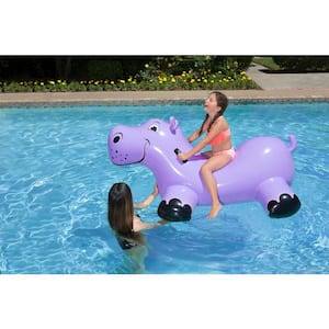 Happy Hippo Swimming Pool Float Rider