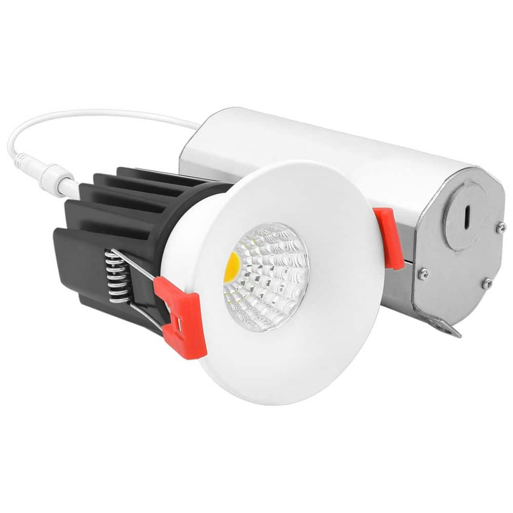 2 In. Integrated LED Recessed Canless Regressed Light with J-Box, 9W, 5CCT, 800LM, Dimmable, Wet Rated, IC Rated, ETL price history on PriceWatchPro