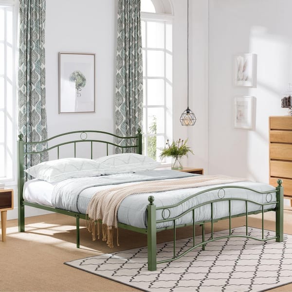 CHRISTOPHER KNIGHT HOME Bouvardia Modern Antique Green Metal Frame