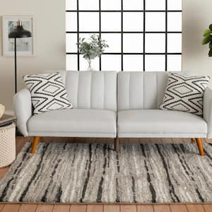 Shoreline Brown/Ivory 2 ft. x 3 ft. Striped Accent Rug