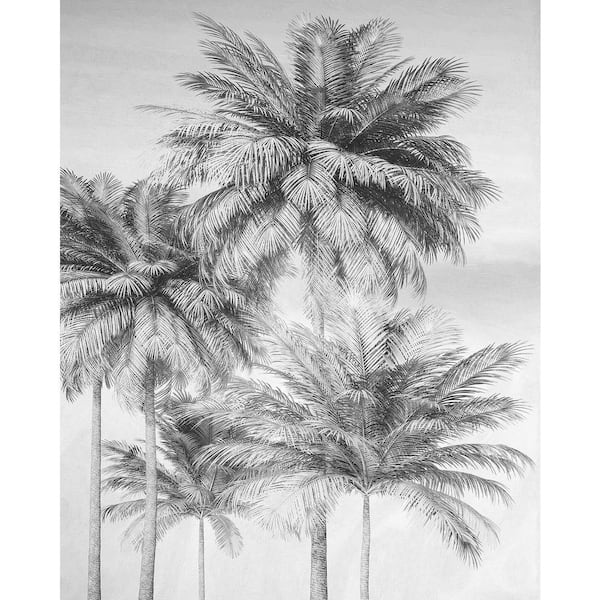 Komar Overcast Palm Wall Mural