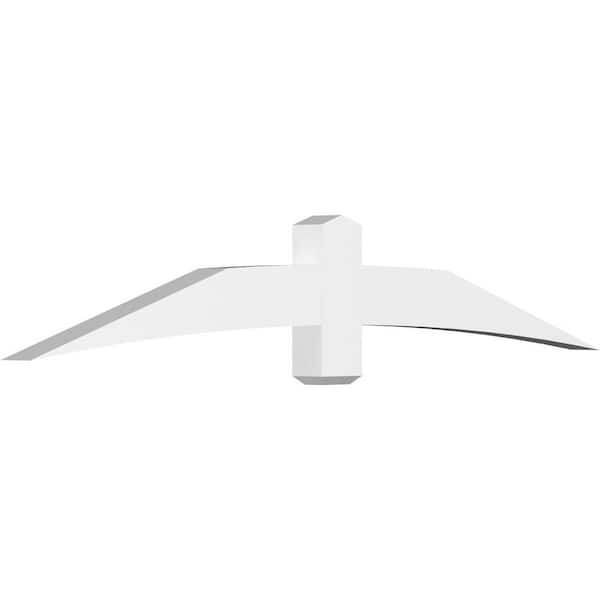 Ekena Millwork Bellingham 84 in. W x 14 in. H x 4 in. D Signature Polyurethane Bracket