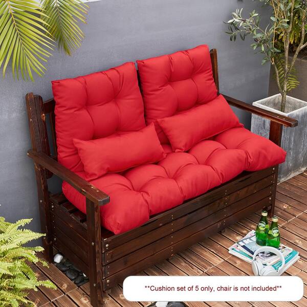 settee outdoor cushion set