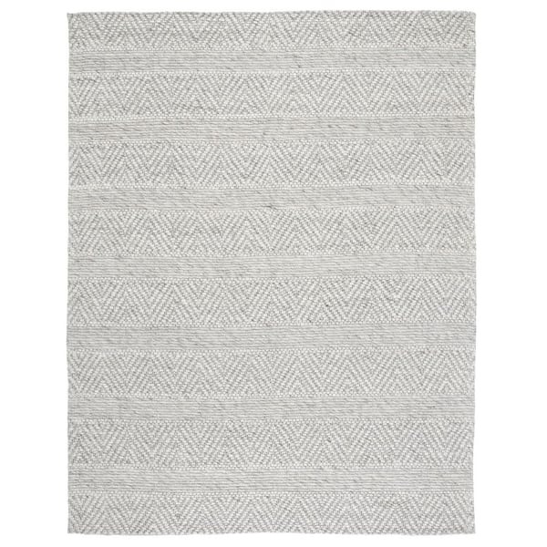 Marbella 10 ft. x 14 ft. Beige/Light Gray Geometric Area Rug