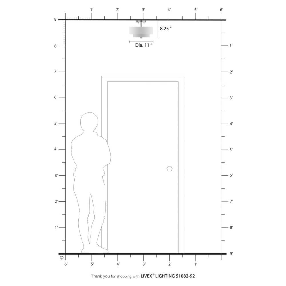 English Bronze Drum Ceiling Mount with Glass Diffuser