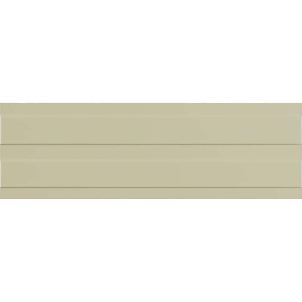 Primed Gray Polyurethane Geometric Chair Rail Moulding